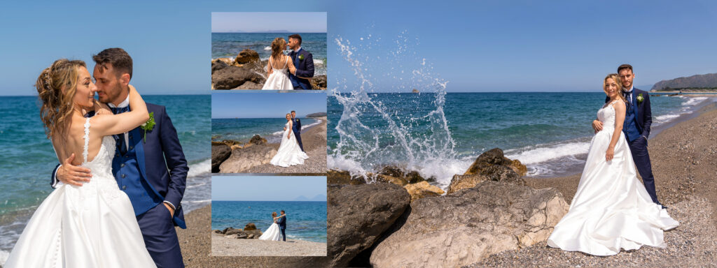 sposarsi sulla spiaggia. Fotografo Vincenzo Agozzino